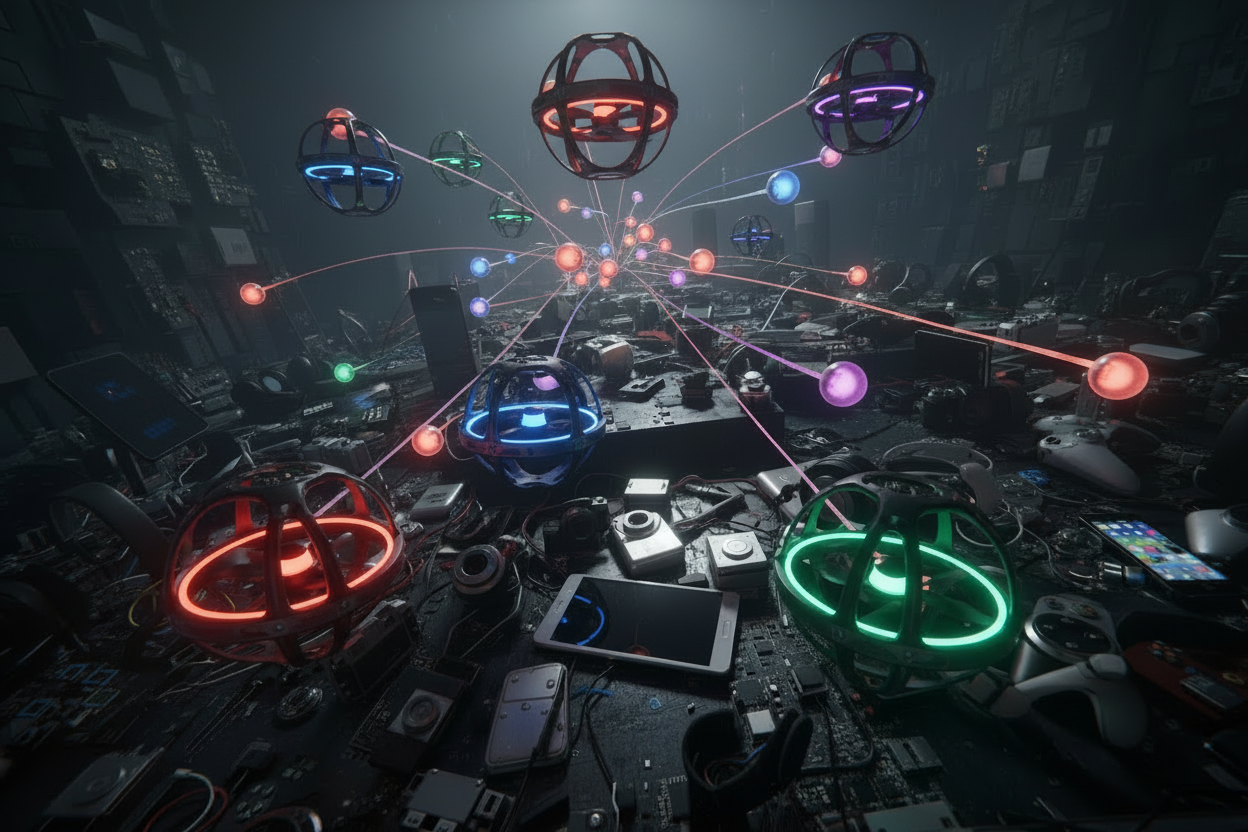 make the orbs look more like the flying orb drones that I will be selling