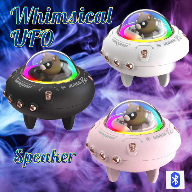 Whimsical UFO Mini Bluetooth Speaker